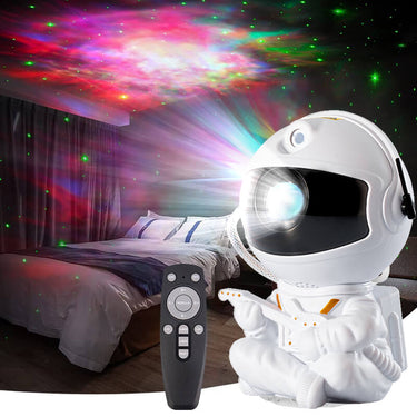 projecteur galaxie en forme de bebe astronaute